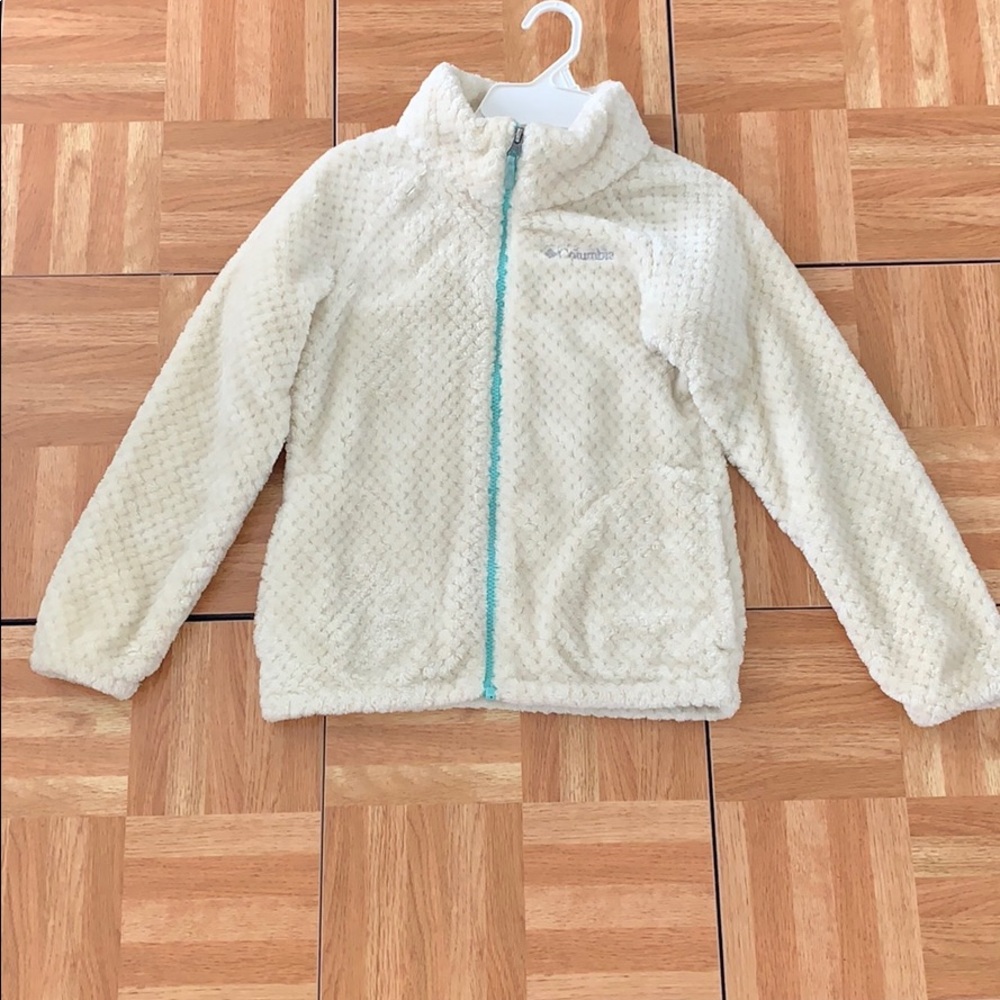 Fluffy Columbia jacket